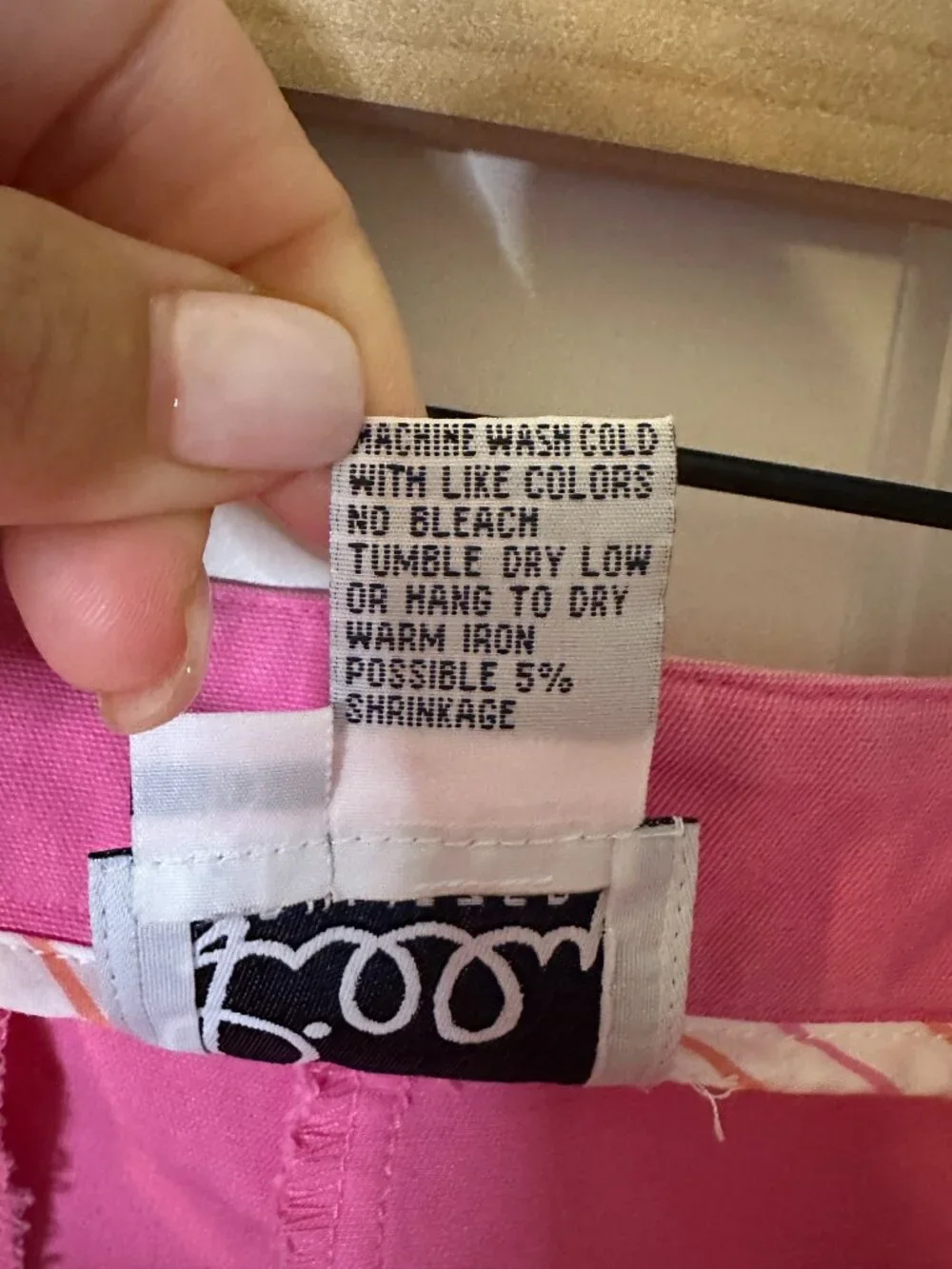Lilly Pulitzer Pink Crop Straight Leg Pants Size 10 Preppy Coastal